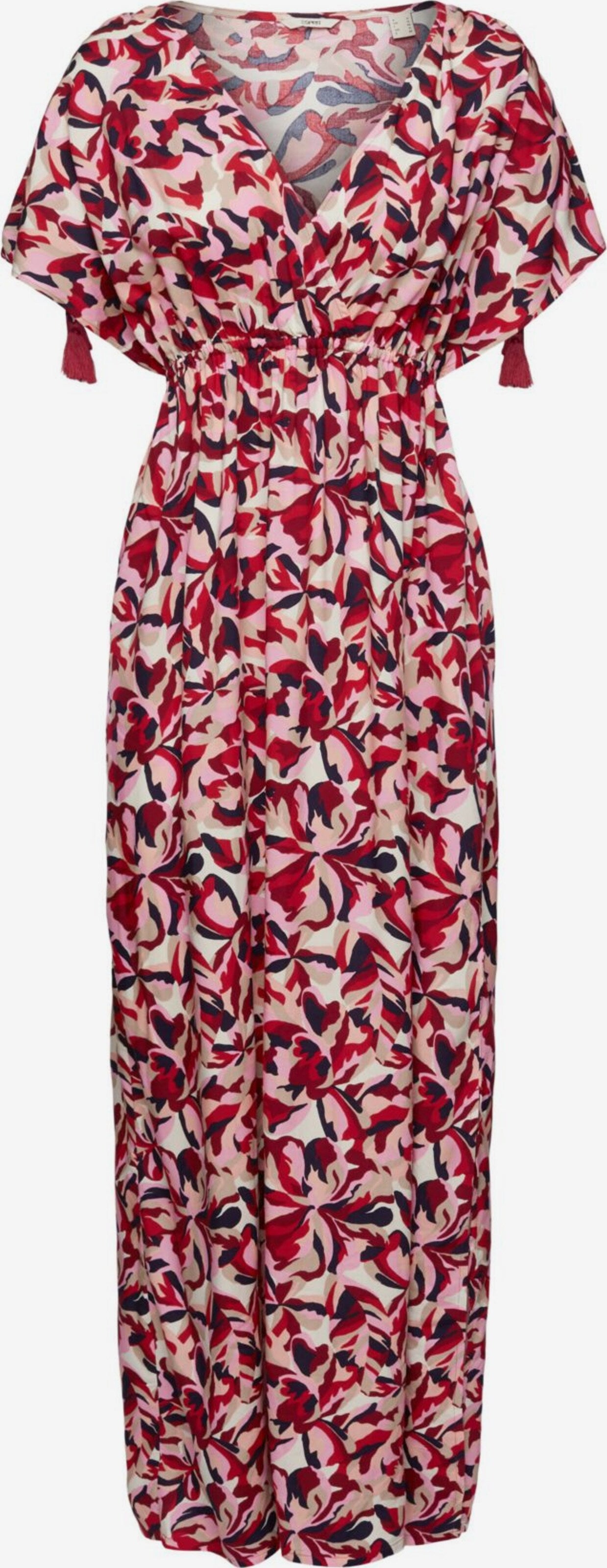 ESPRIT Strandjurkjes Strandjurk Dames Donkerrood