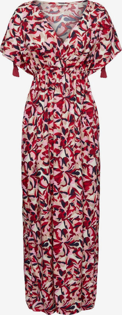 ESPRIT Strandjurkjes Strandjurk Dames Donkerrood