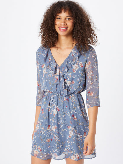 About You Mini Jurken Jurk Levke Dames Smoky Blue