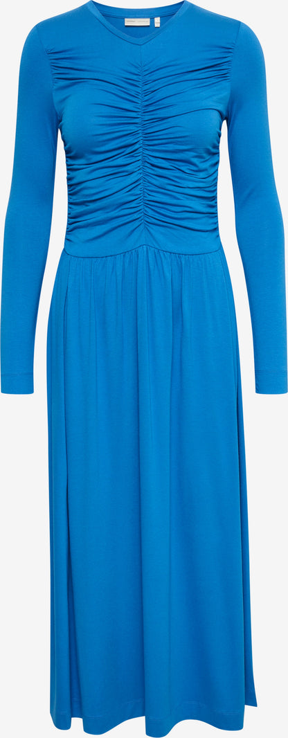 InWear Maxi Jurken Jurk Dames Hemelsblauw