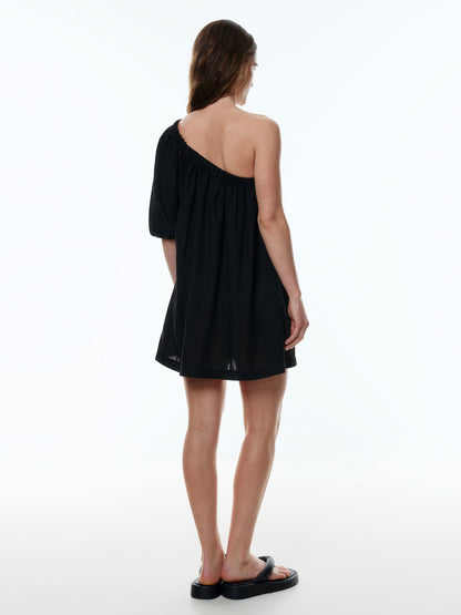 EDITED Mini Jurken Jurk Orely Dames Zwart
