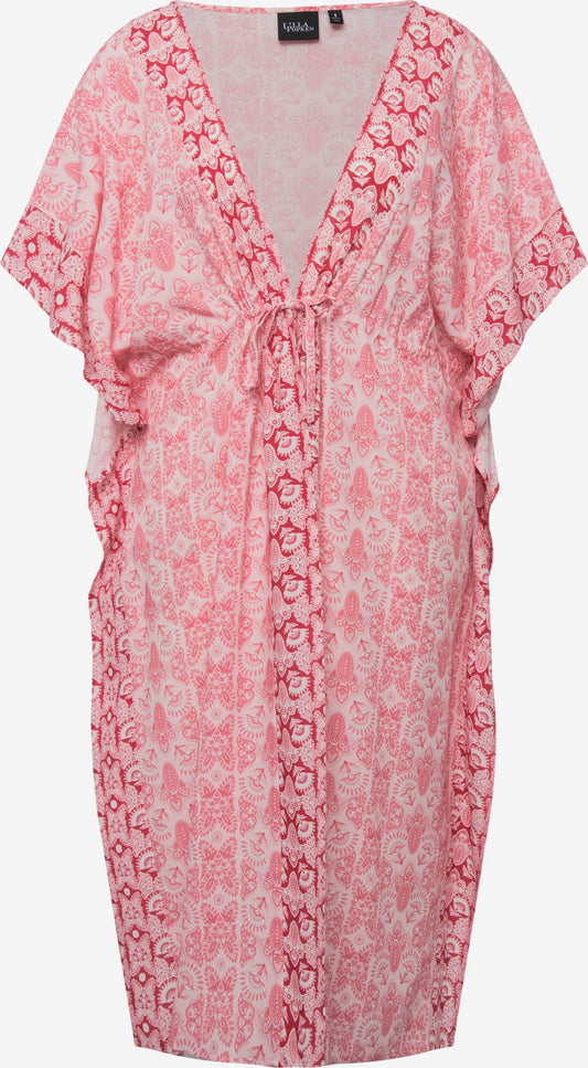 Ulla Popken Strandjurkjes Strandjurk Dames Rosa