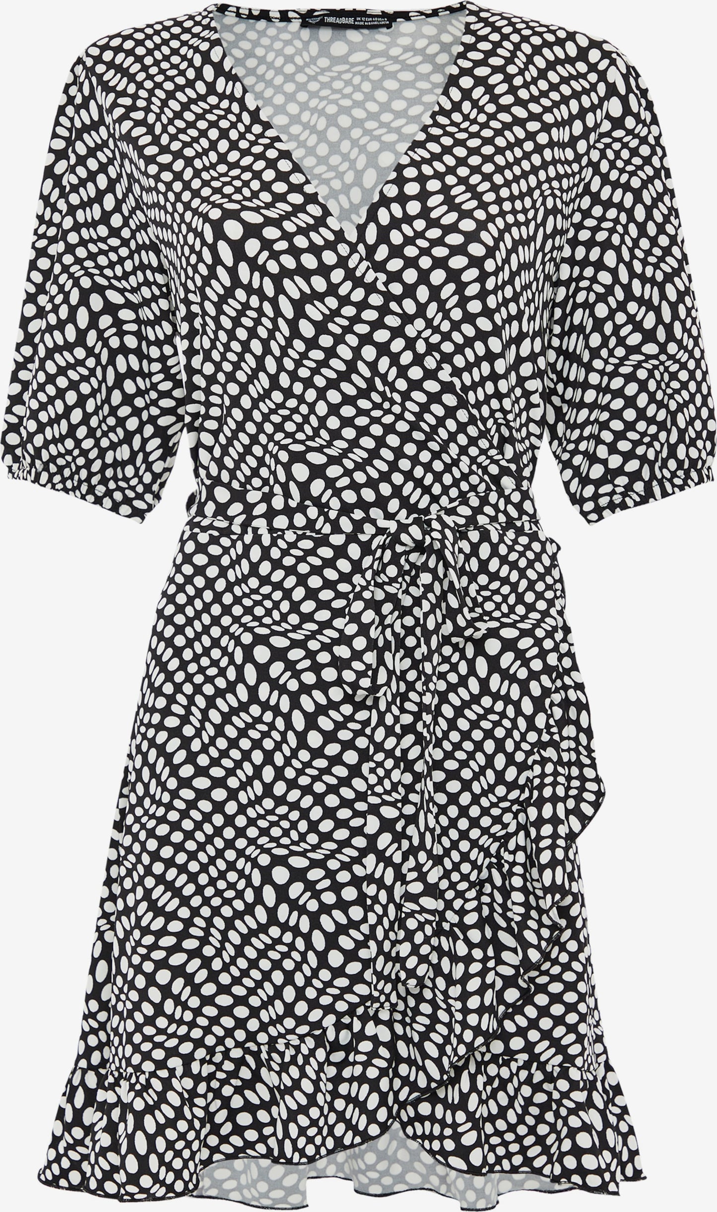 Threadbare Zomerjurken Zomerjurk Skye Dames Zwart