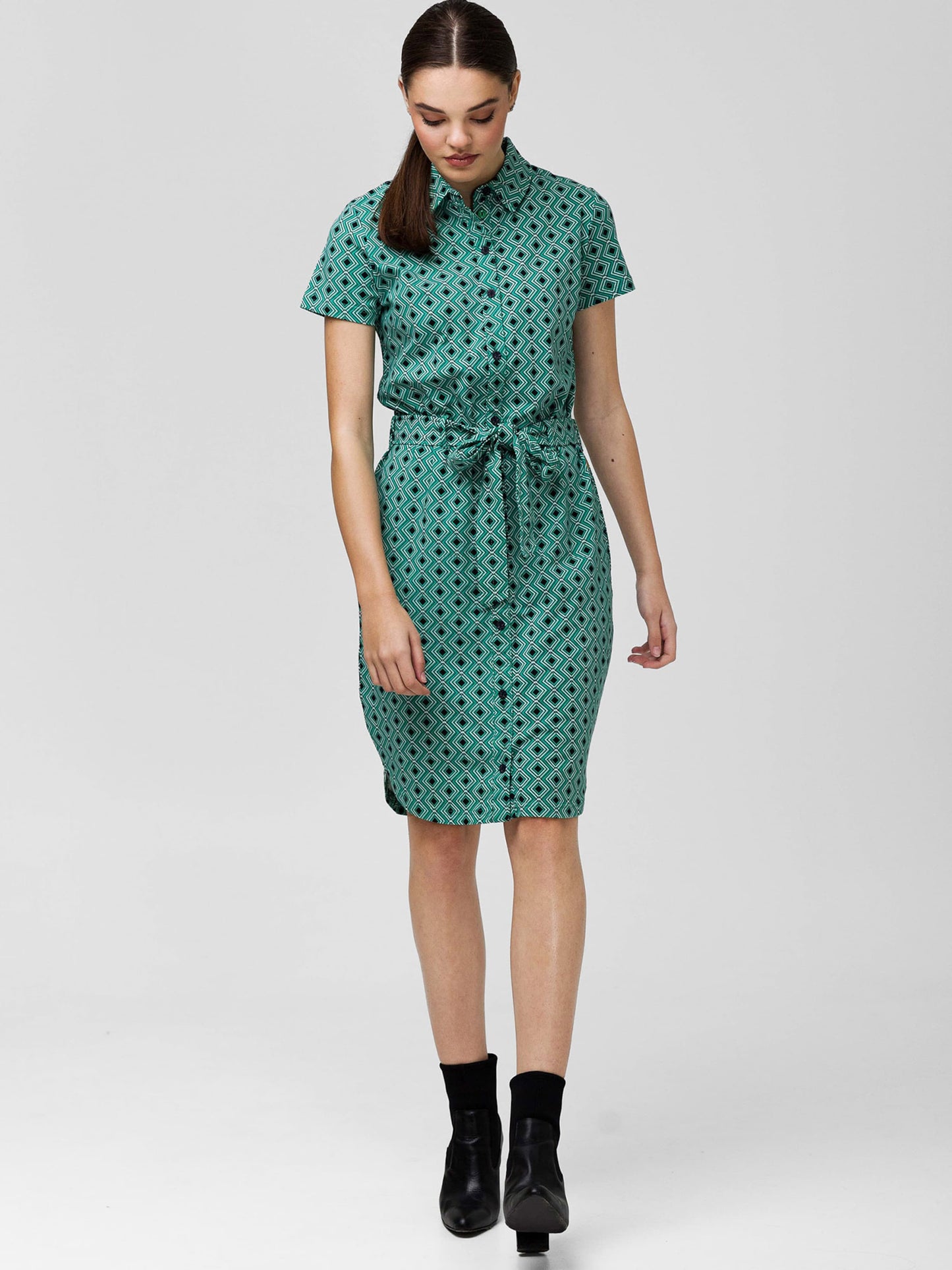  Blousejurken Blousejurk Iggin Me Dames Jade Groen