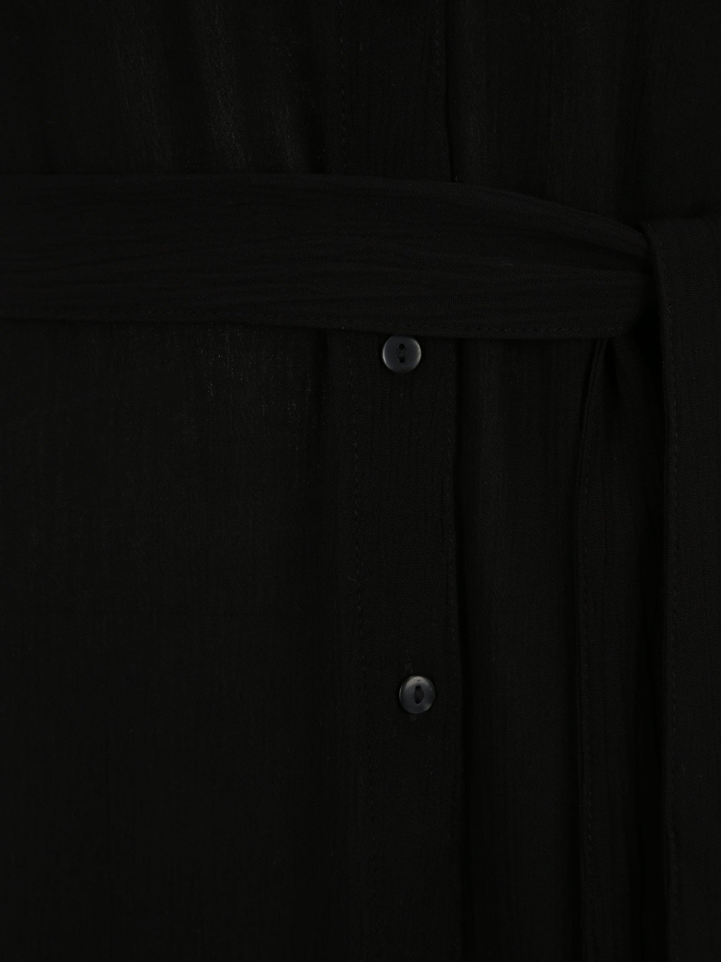 Vero Moda Tall Blousejurken Blousejurk Menny Dames Zwart