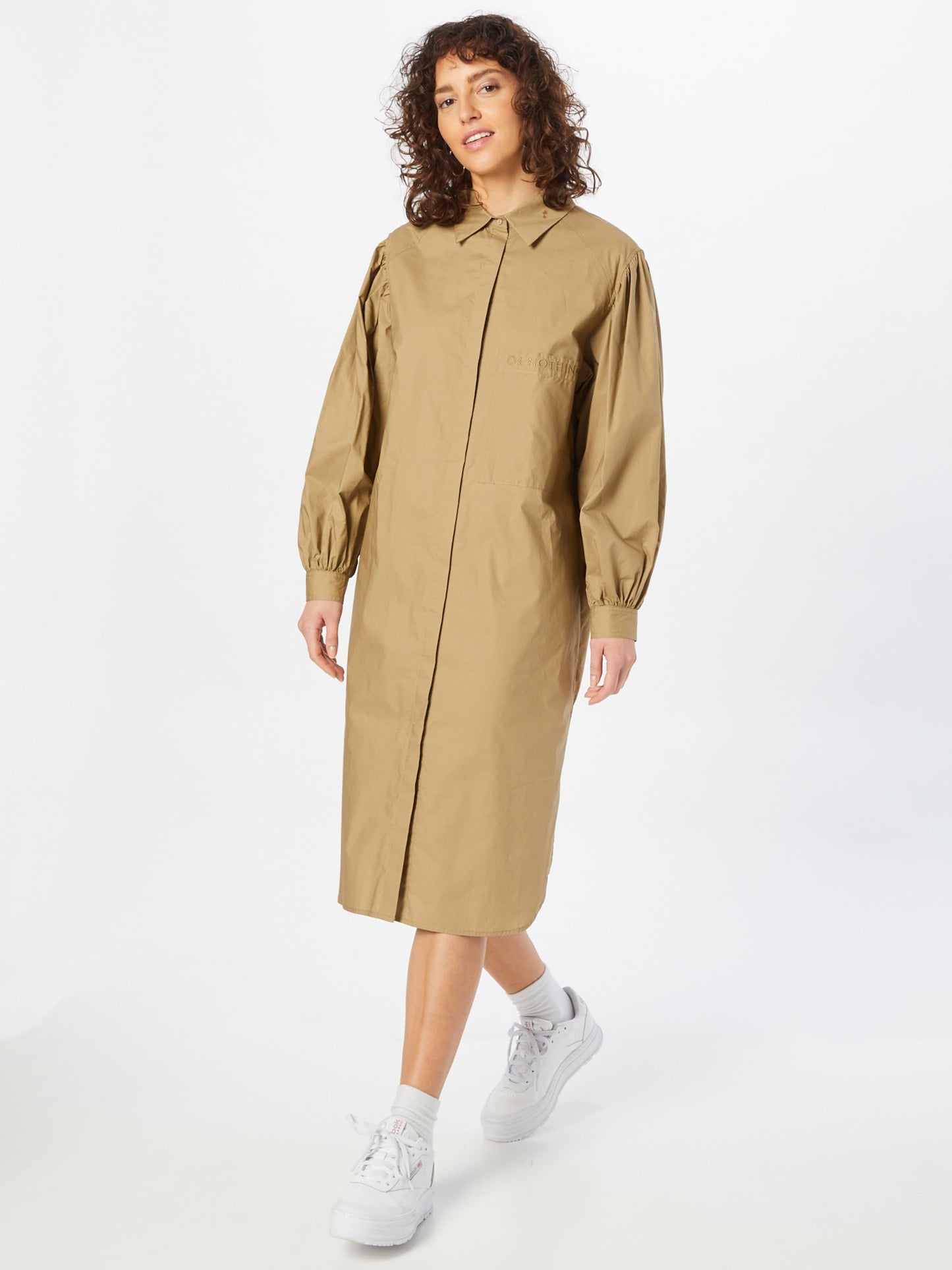  Blousejurken Blousejurk DELILAH Dames Bruin
