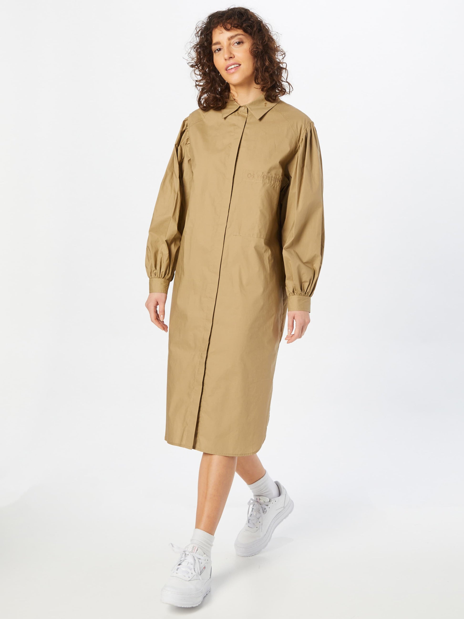  Blousejurken Blousejurk DELILAH Dames Bruin