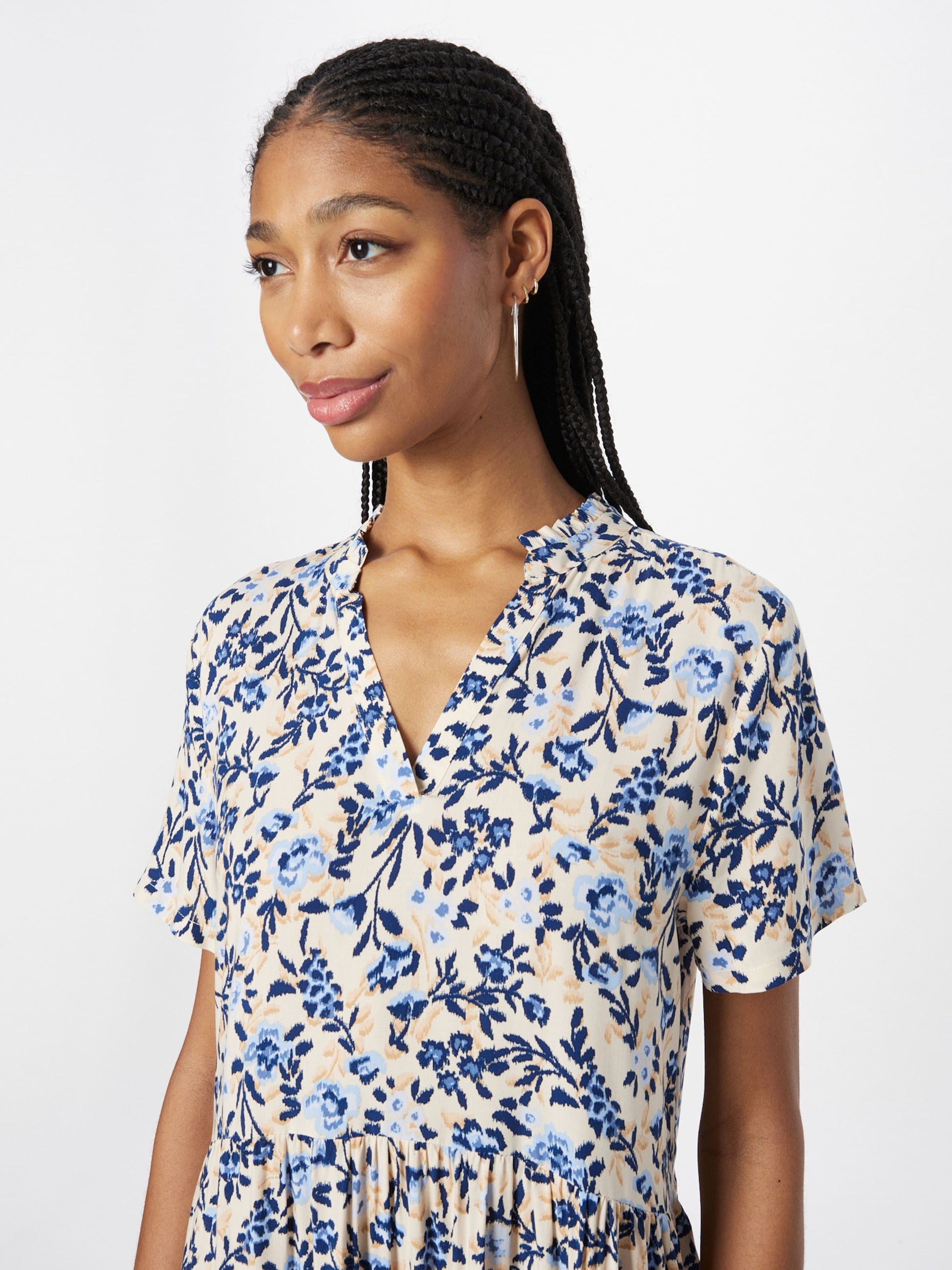 Saint Tropez Maxi Jurken Jurk Eda Dames Crème / Sand