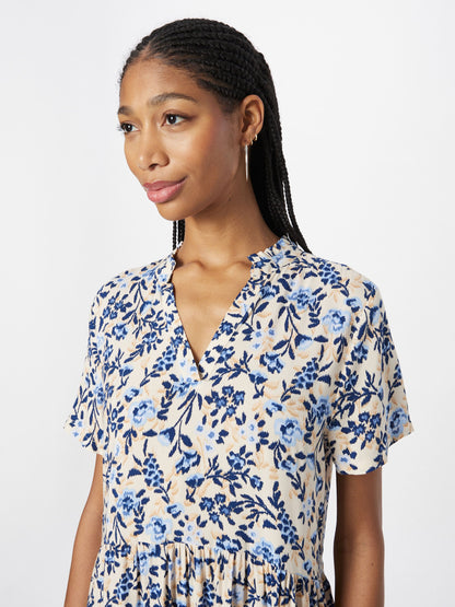 Saint Tropez Maxi Jurken Jurk Eda Dames Crème / Sand