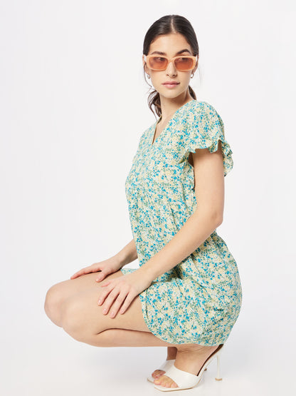LE TEMPS DES CERISES Mini Jurken Jurk Tate Dames Blauw
