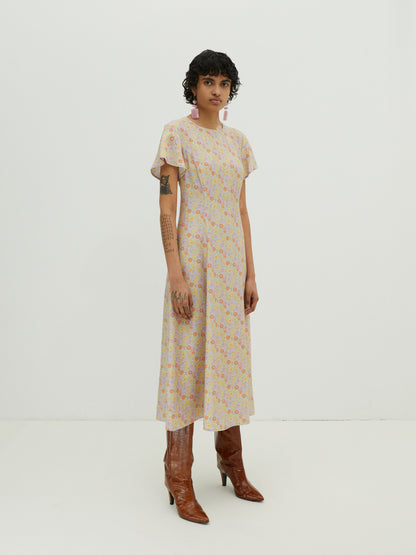 EDITED Midi Jurken Jurk Marlen Dames Gemengde Kleuren