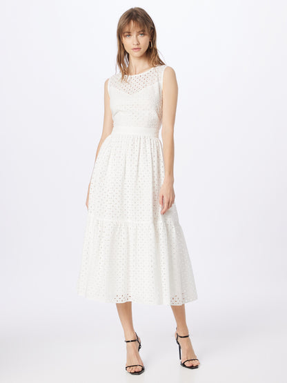 SWING Midi Jurken Jurk Dames Wit