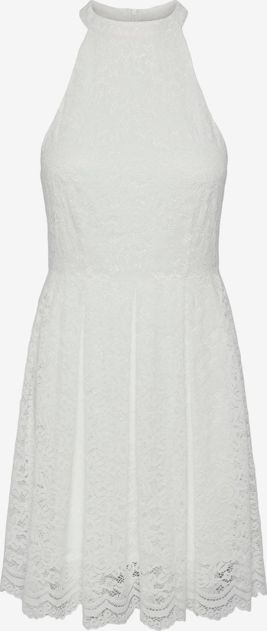 Pieces Mini Jurken Jurk Dames Wit