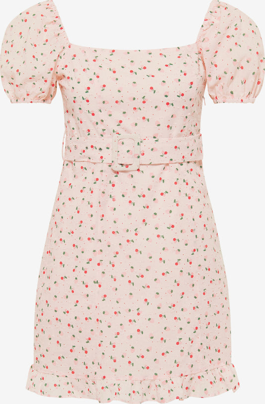 MyMO Mini Jurken Jurk Dames Rosa / Lichtroze