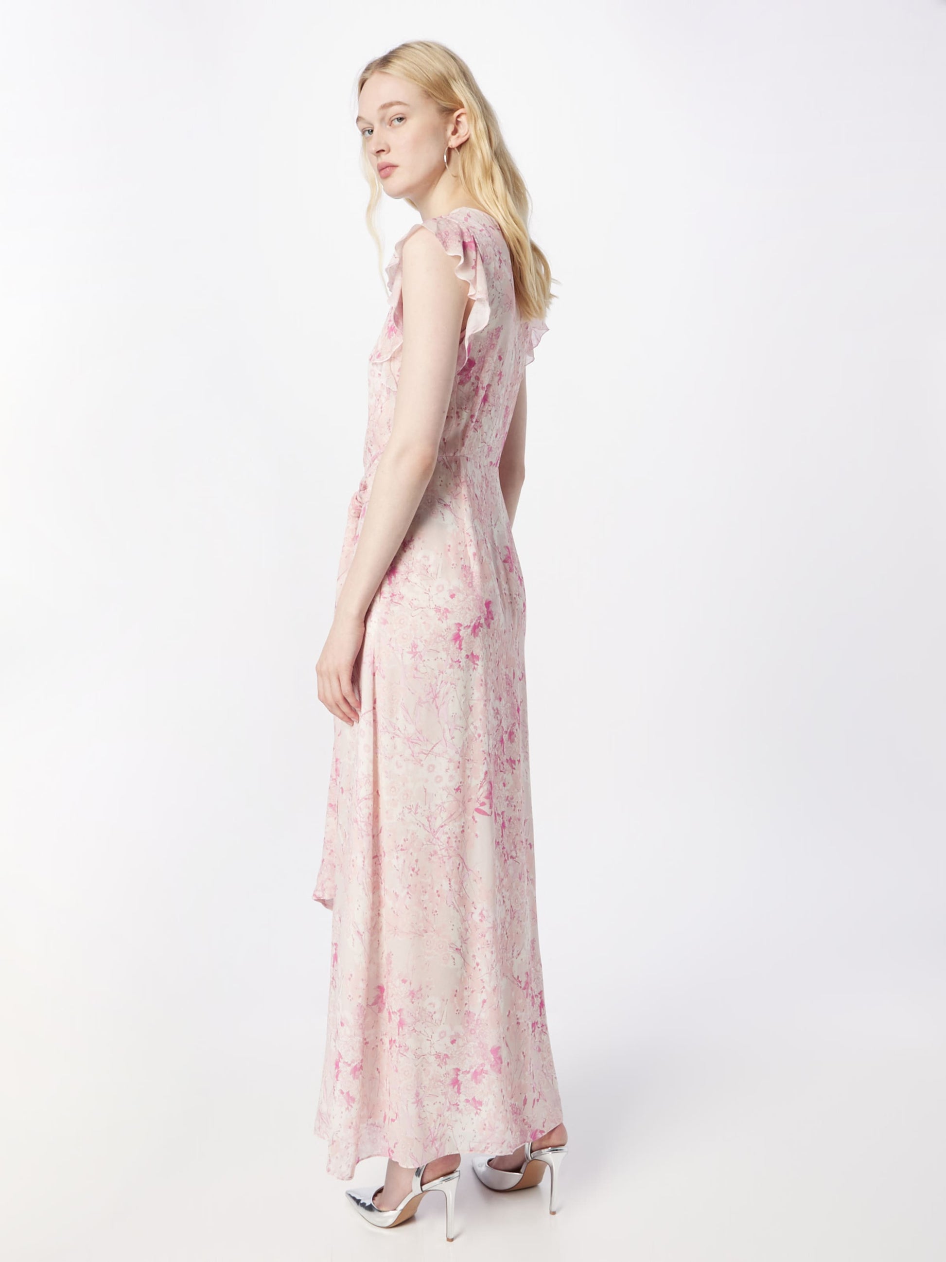 Patrizia Pepe Maxi Jurken Jurk Dames Fuchsia / Rosa