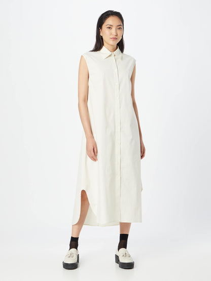 Minimum Blousejurken Blousejurk ZASIO Dames Ecru