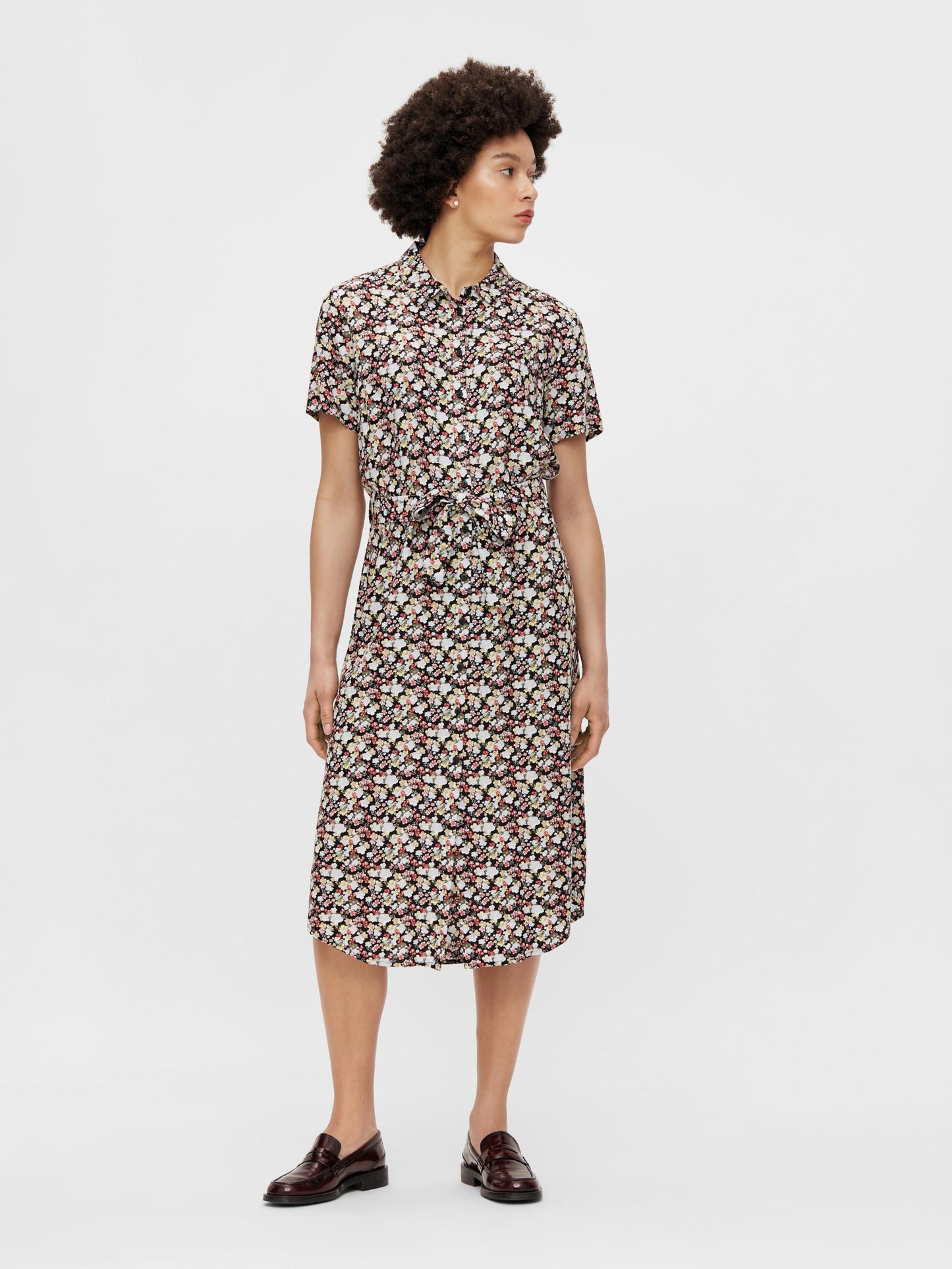 Pieces Blousejurken Blousejurk Cecilie Dames Azuur