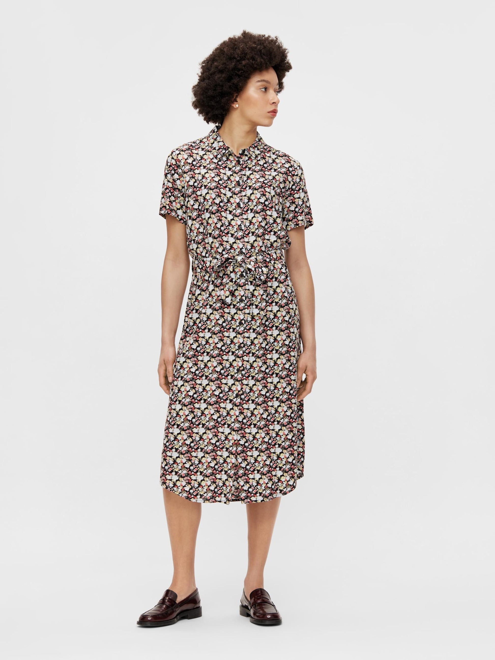 Pieces Blousejurken Blousejurk Cecilie Dames Azuur
