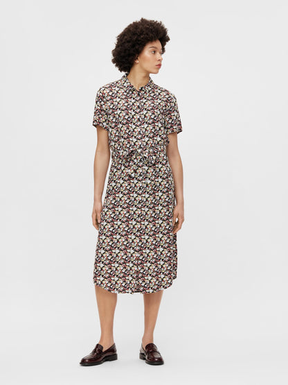 Pieces Blousejurken Blousejurk Cecilie Dames Azuur