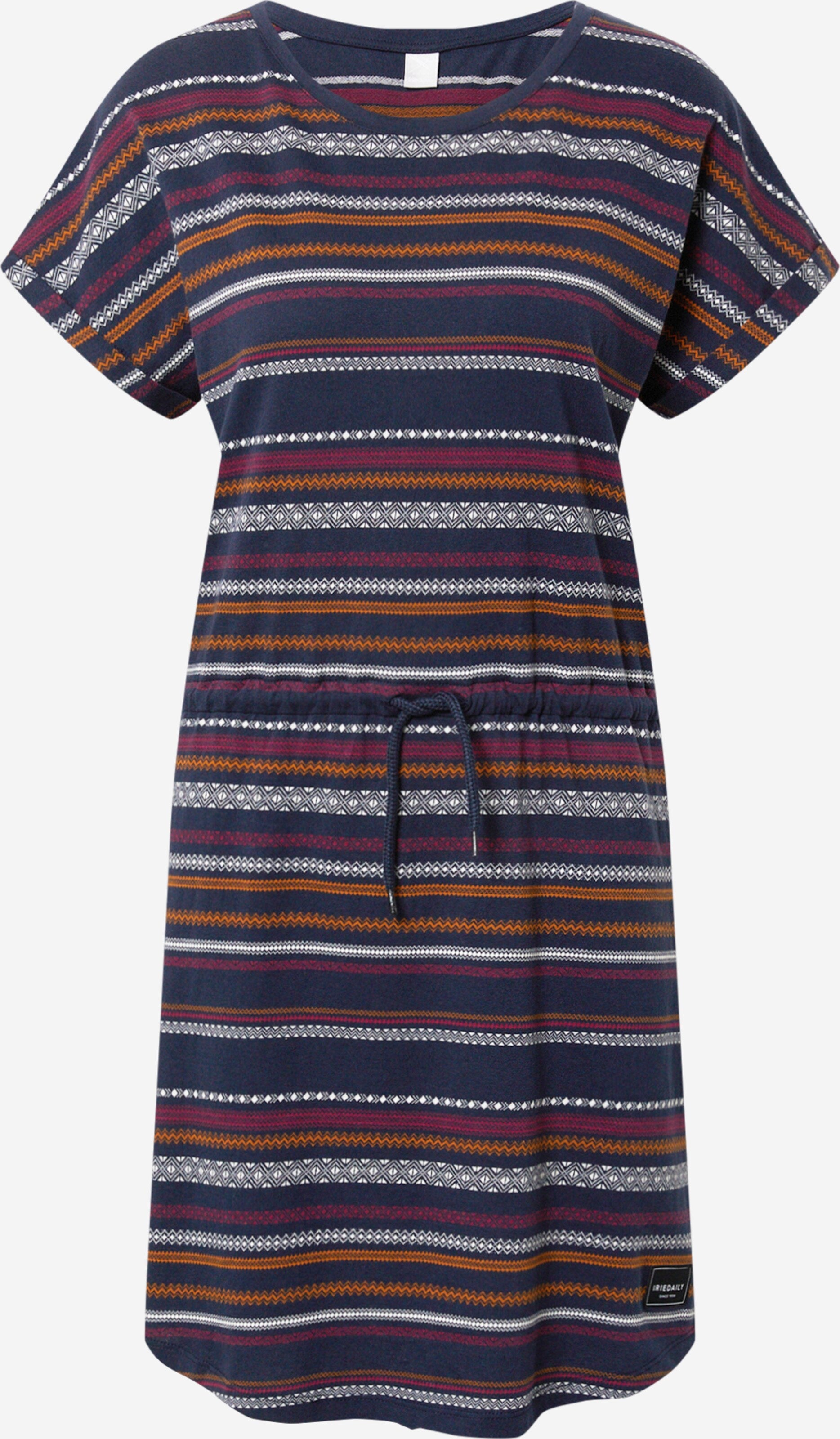 Iriedaily Zomerjurken Zomerjurk Caipini Dames Navy