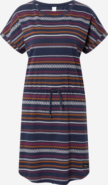 Iriedaily Zomerjurken Zomerjurk Caipini Dames Navy