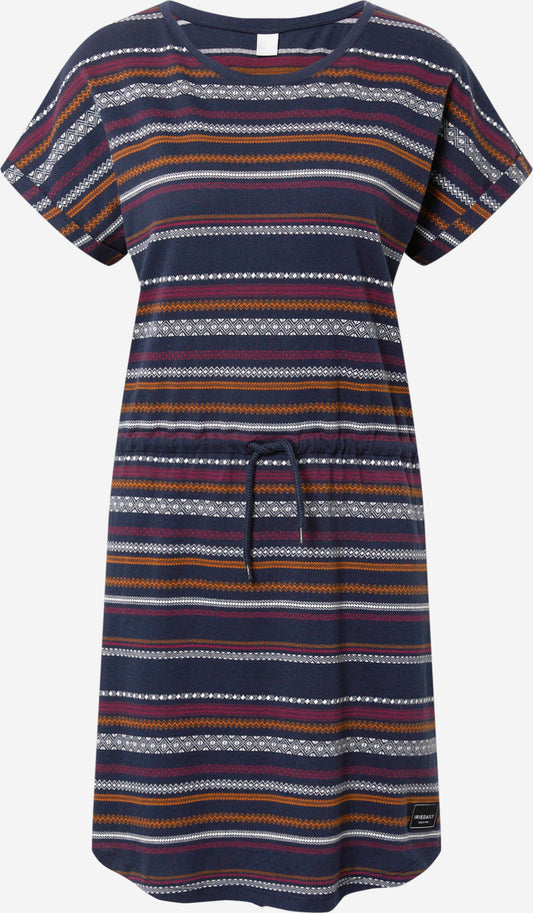 Iriedaily Zomerjurken Zomerjurk Caipini Dames Navy