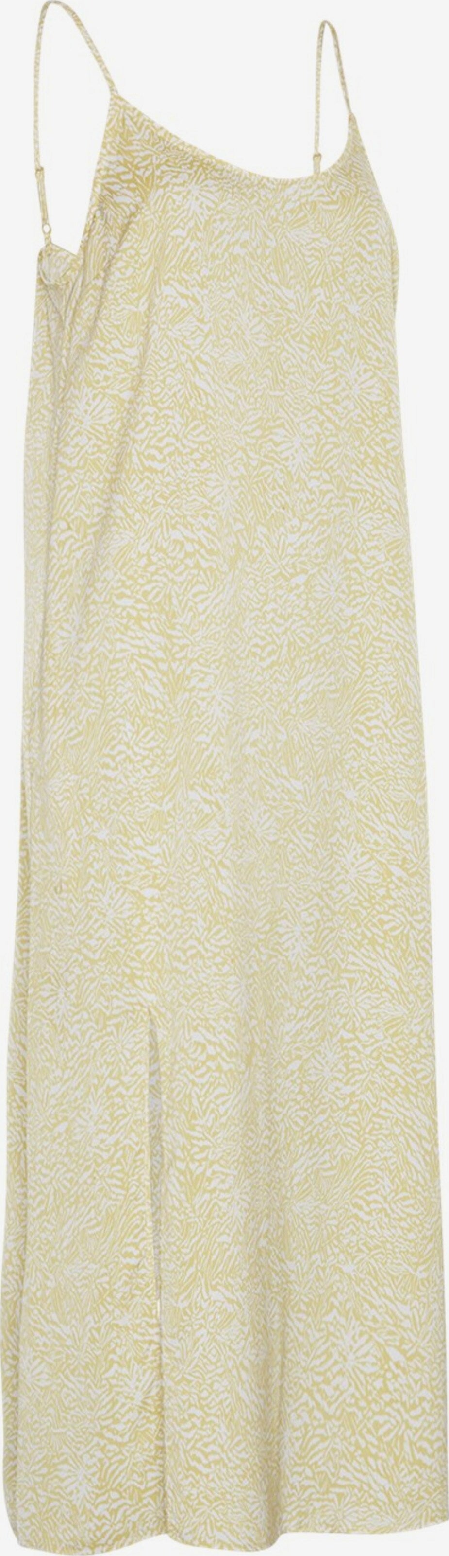 MOSS COPENHAGEN Zomerjurken Zomerjurk Bahita Myrina Dames Lichtgeel