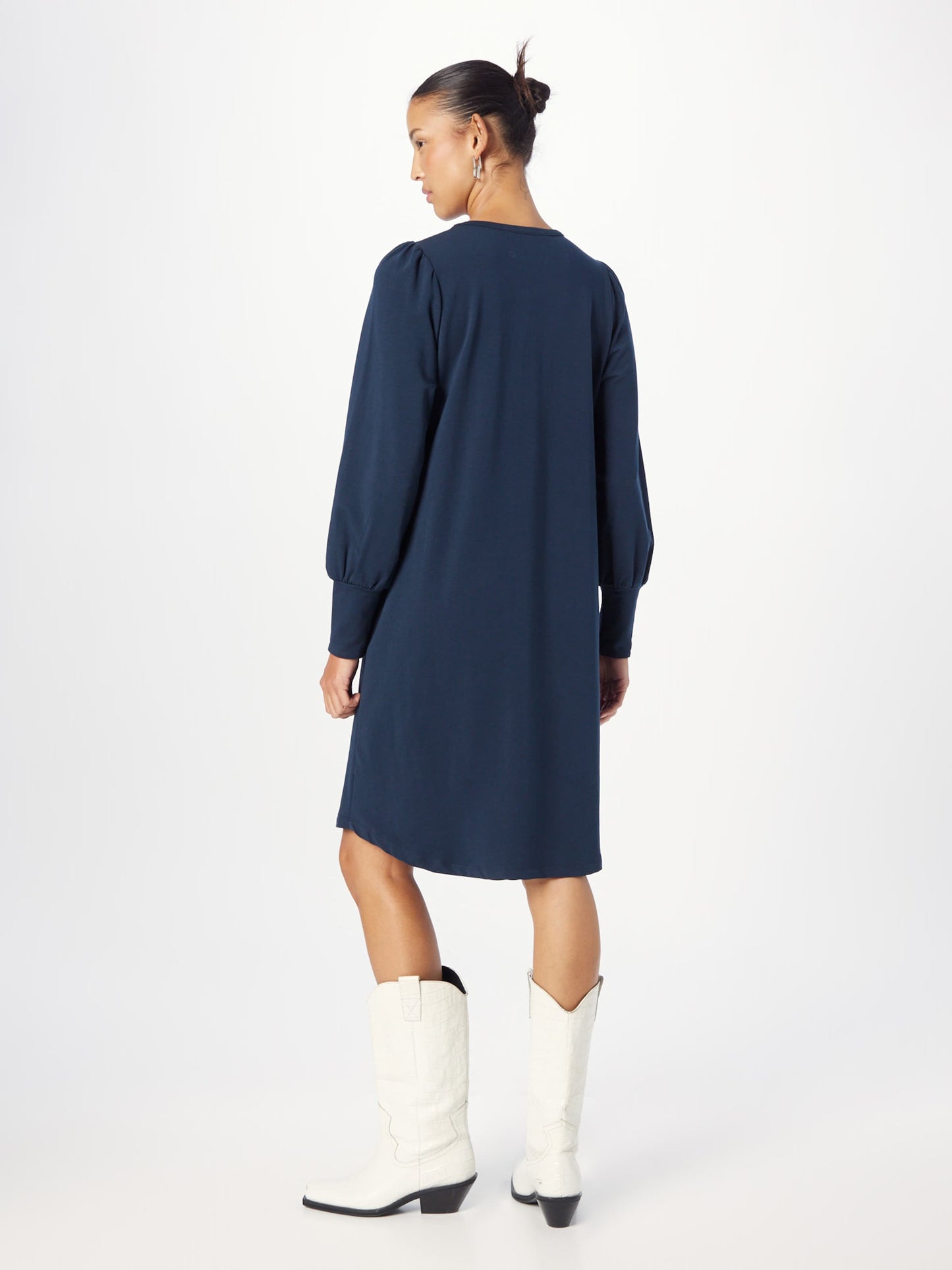Soft Rebels Mini Jurken Jurk Danielle Dames Nachtblauw