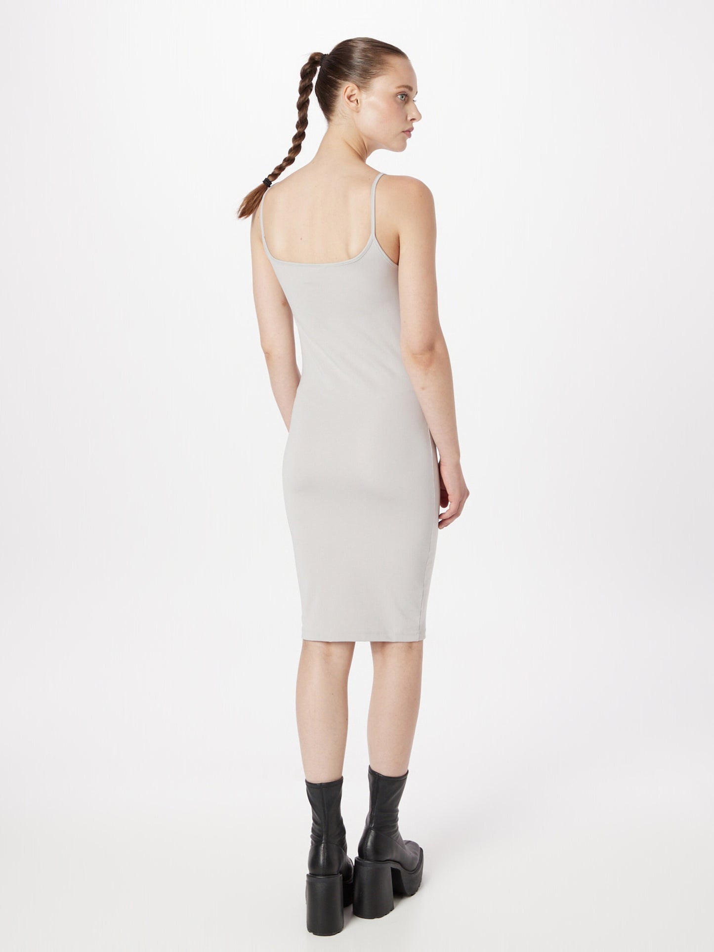 WEEKDAY Zomerjurken Zomerjurk Dames Lichtgrijs