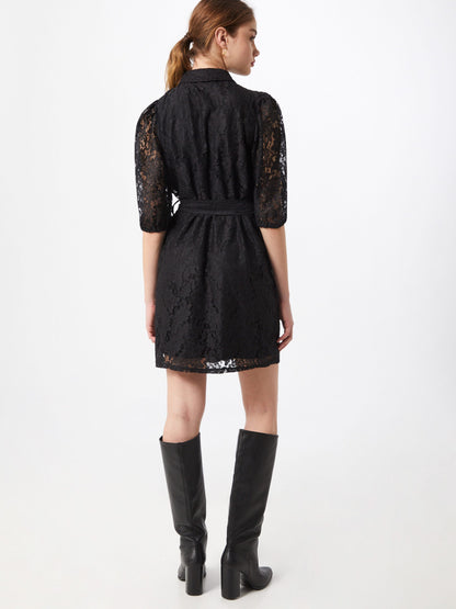 Vero Moda Blousejurken Blousejurk BONNA Dames Zwart