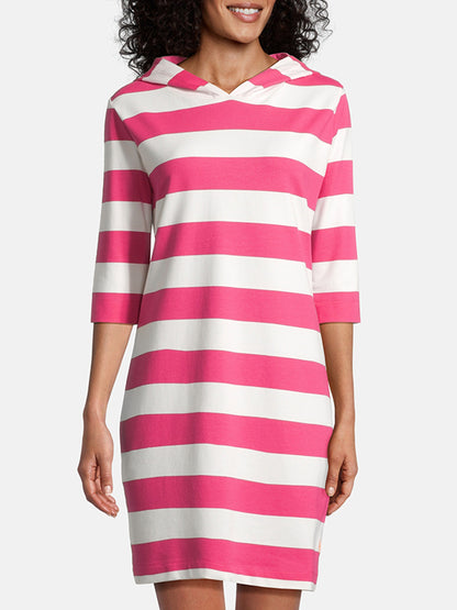  Zomerjurken Zomerjurk Löövstick Dames Fuchsia