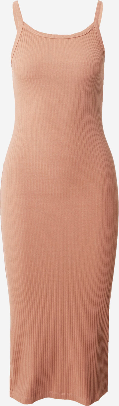 BRAVE SOUL Midi Jurken Jurk Dames Cappuccino
