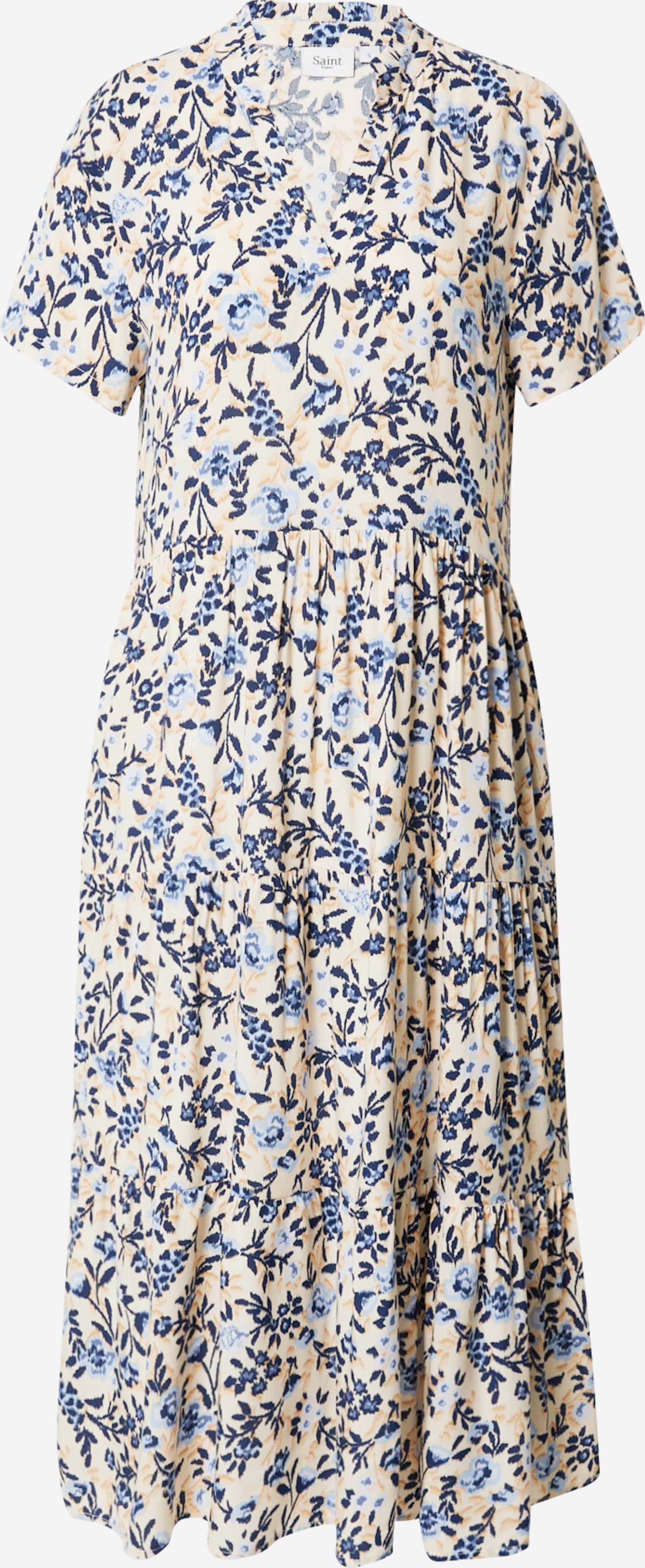 Saint Tropez Maxi Jurken Jurk Eda Dames Crème / Sand