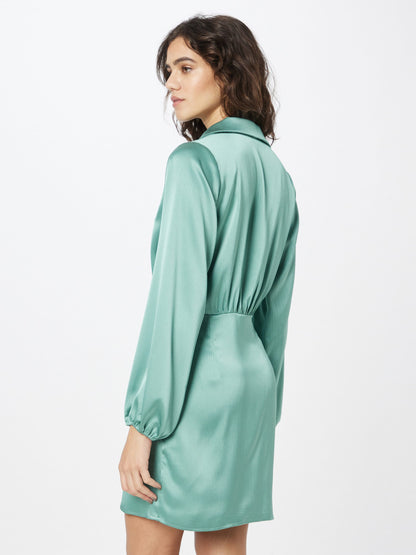 Neo Noir Blousejurken Blousejurk Tulsa Dames Mintgroen