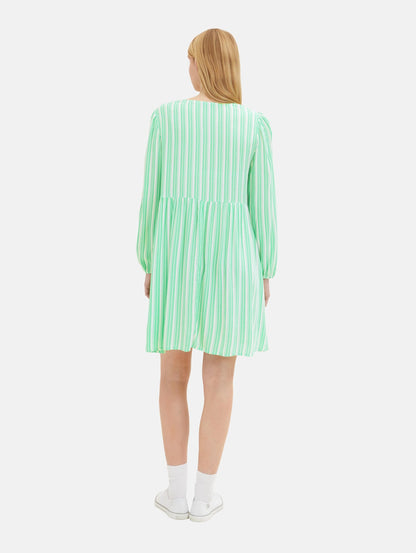 TOM TAILOR Denim Mini Jurken Jurk Dames Jade Groen