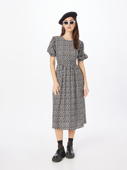 Traffic People Midi Jurken Jurk Hopelessly Dames Zwart