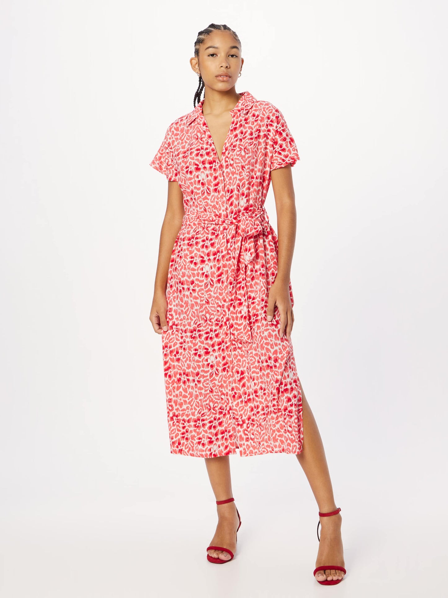 Saint Tropez Blousejurken Blousejurk Blanca Dames Pink