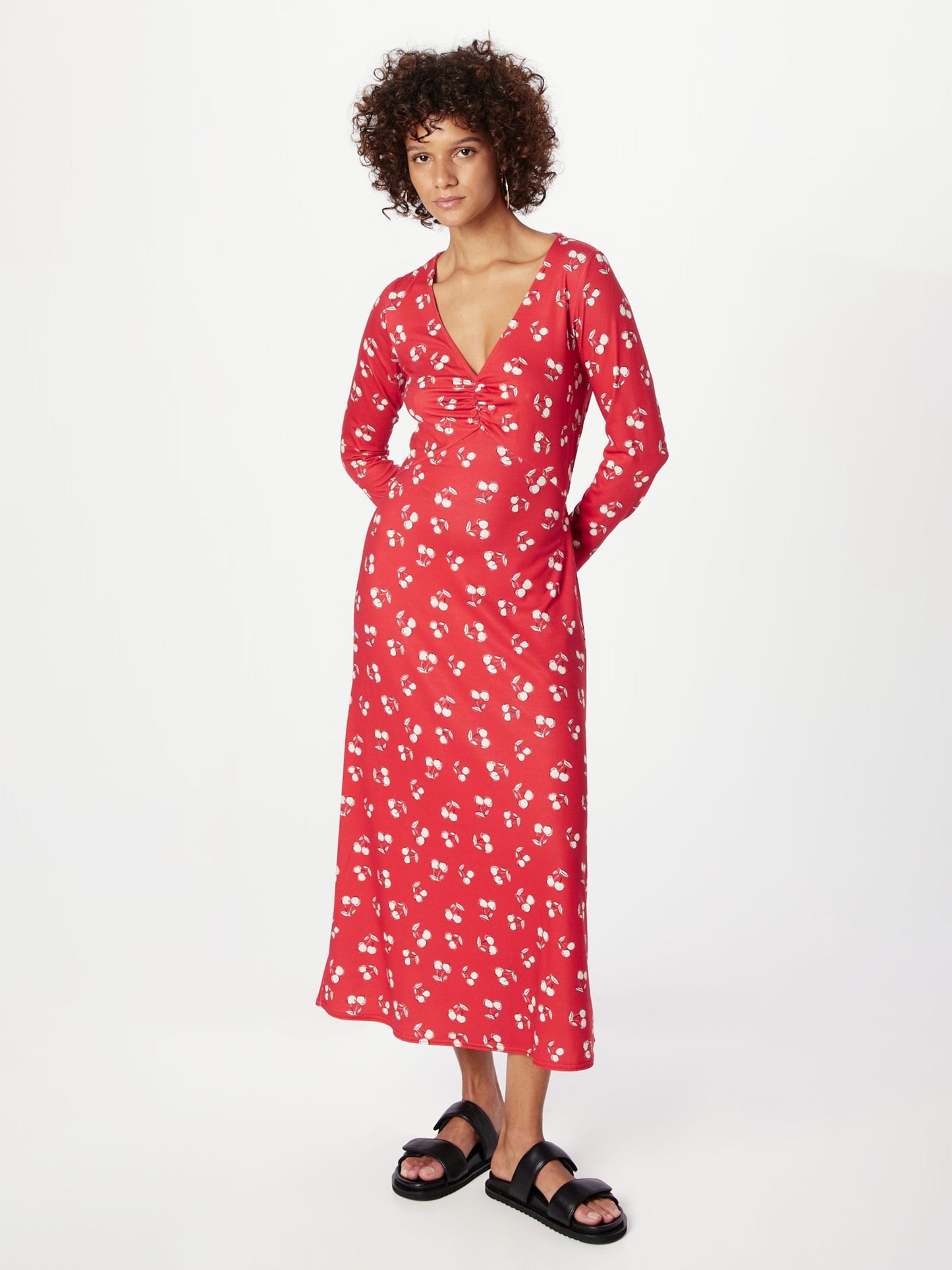 Dorothy Perkins Maxi Jurken Jurk Dames Watermeloen Rood