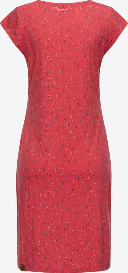 Ragwear Zomerjurken Zomerjurk Rivan Dames Cranberry