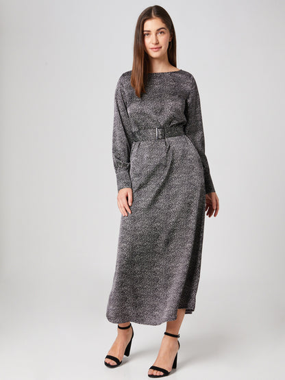  Maxi Jurken Jurk Ileya Dames Grijs