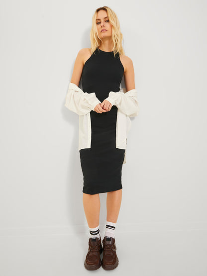 JJXX Midi Jurken Jurk Forest Dames Zwart