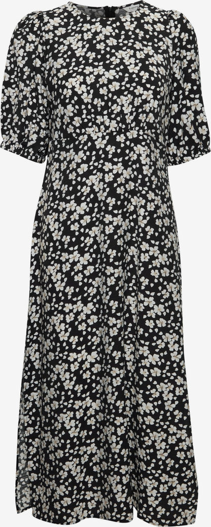 B.young Maxi Jurken Jurk Byibano Dames Zwart / Wit