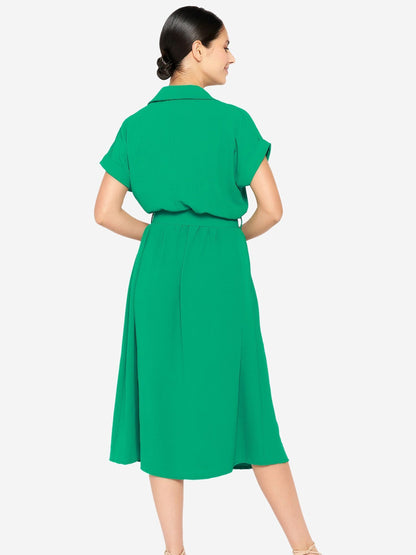 LOLALIZA Zomerjurken Zomerjurk Dames Appel