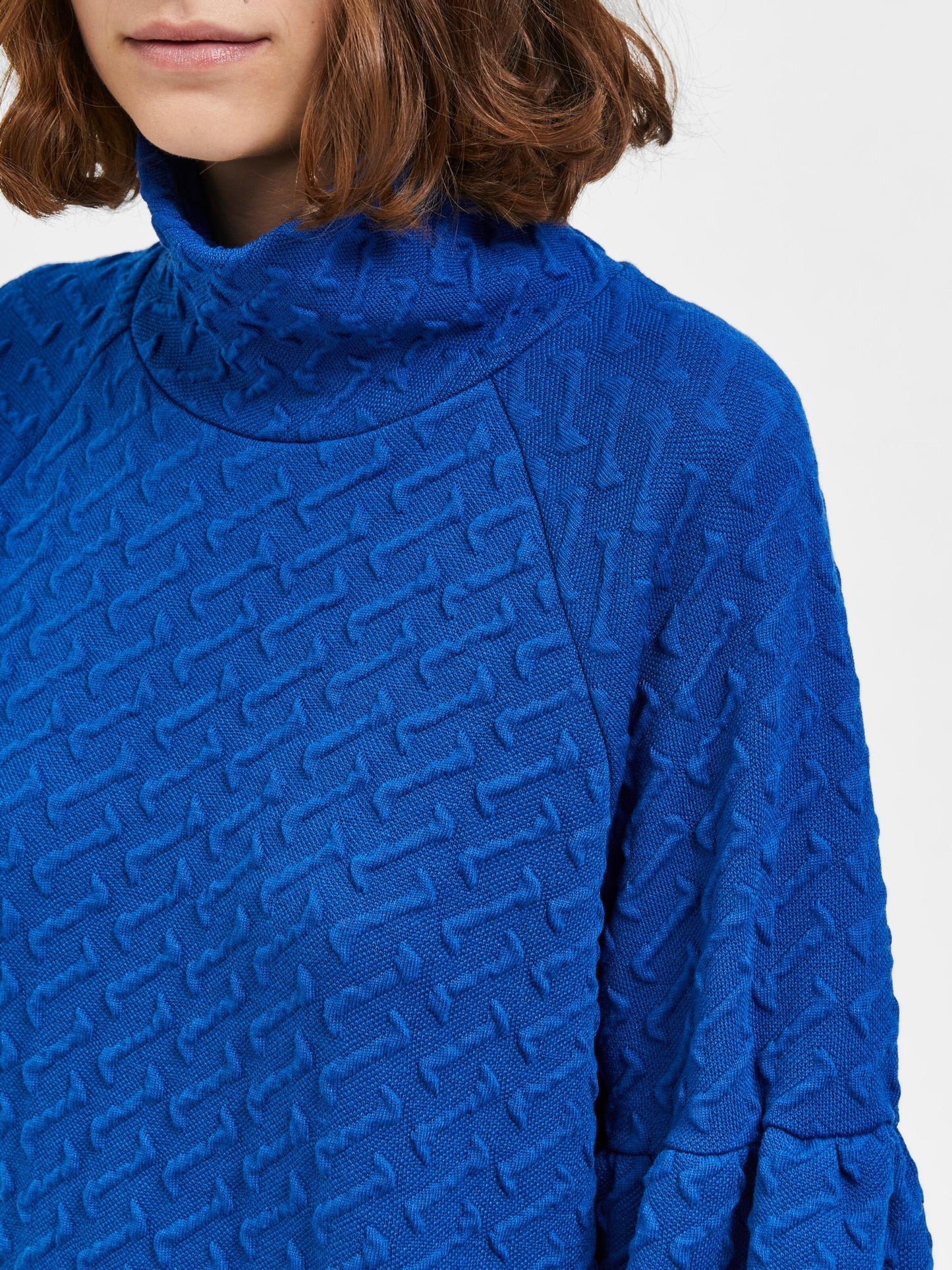 Selected Femme Mini Jurken Jurk Rose Dames Royal Blue/koningsblauw