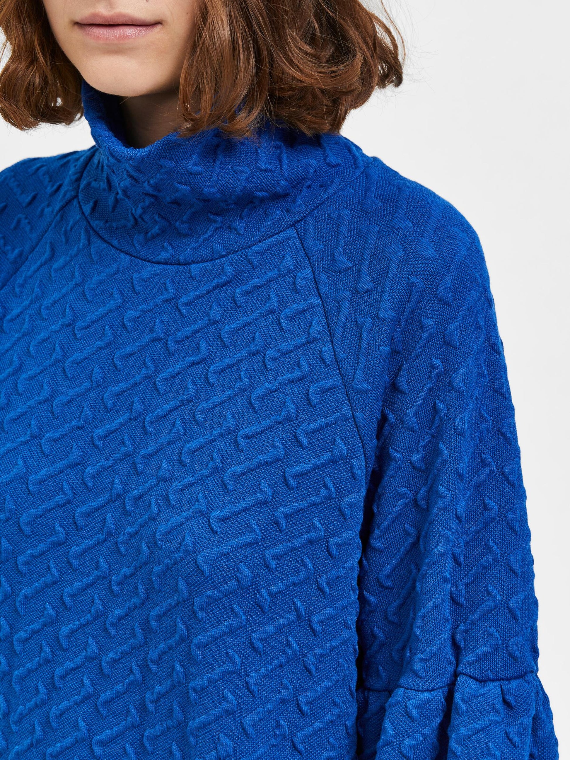 Selected Femme Mini Jurken Jurk Rose Dames Royal Blue/koningsblauw