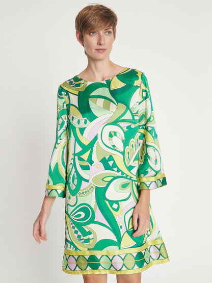 Ana Alcazar Mini Jurken Jurk Lewa Dames Groen / Olijfgroen / Riet