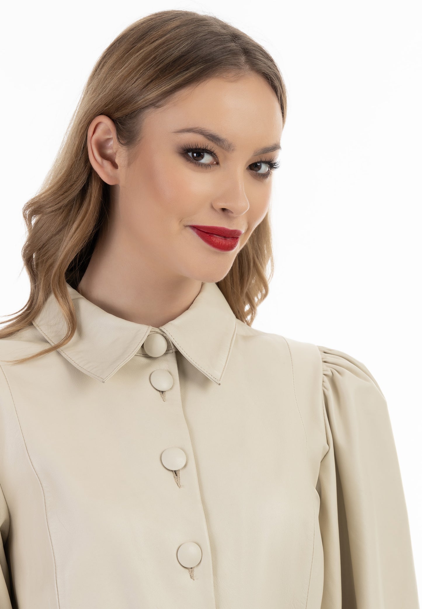 Faina Blousejurken Blousejurk Dames Wolwit
