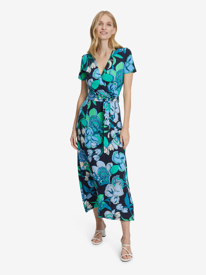 Betty Barclay Maxi Jurken Jurk Dames Hemelsblauw / Donkerblauw