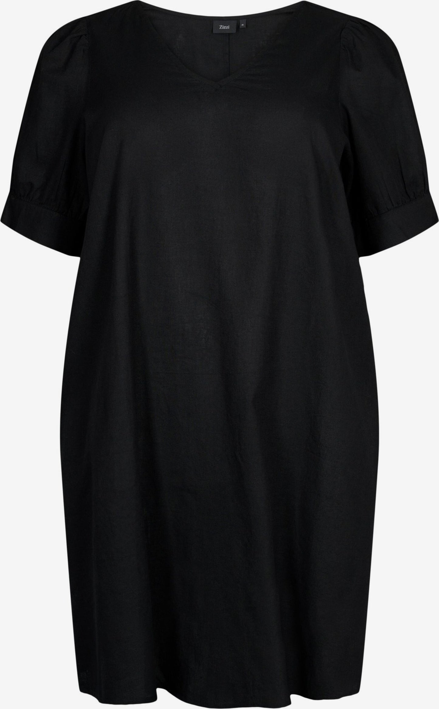 Zizzi Mini Jurken Jurk VFLEX Dames Zwart