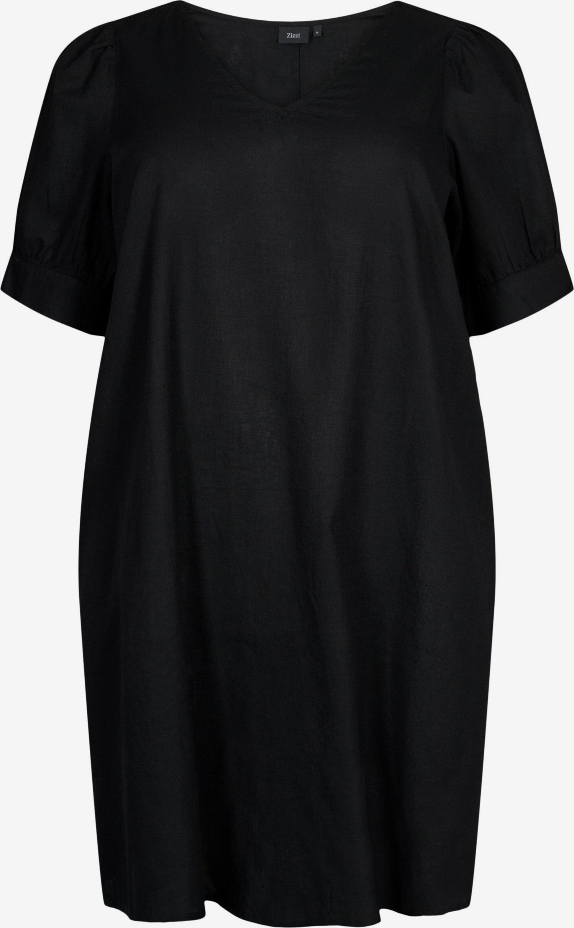 Zizzi Mini Jurken Jurk VFLEX Dames Zwart
